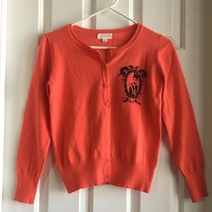 Active Pinup/Rockabilly Cardigan with Skull